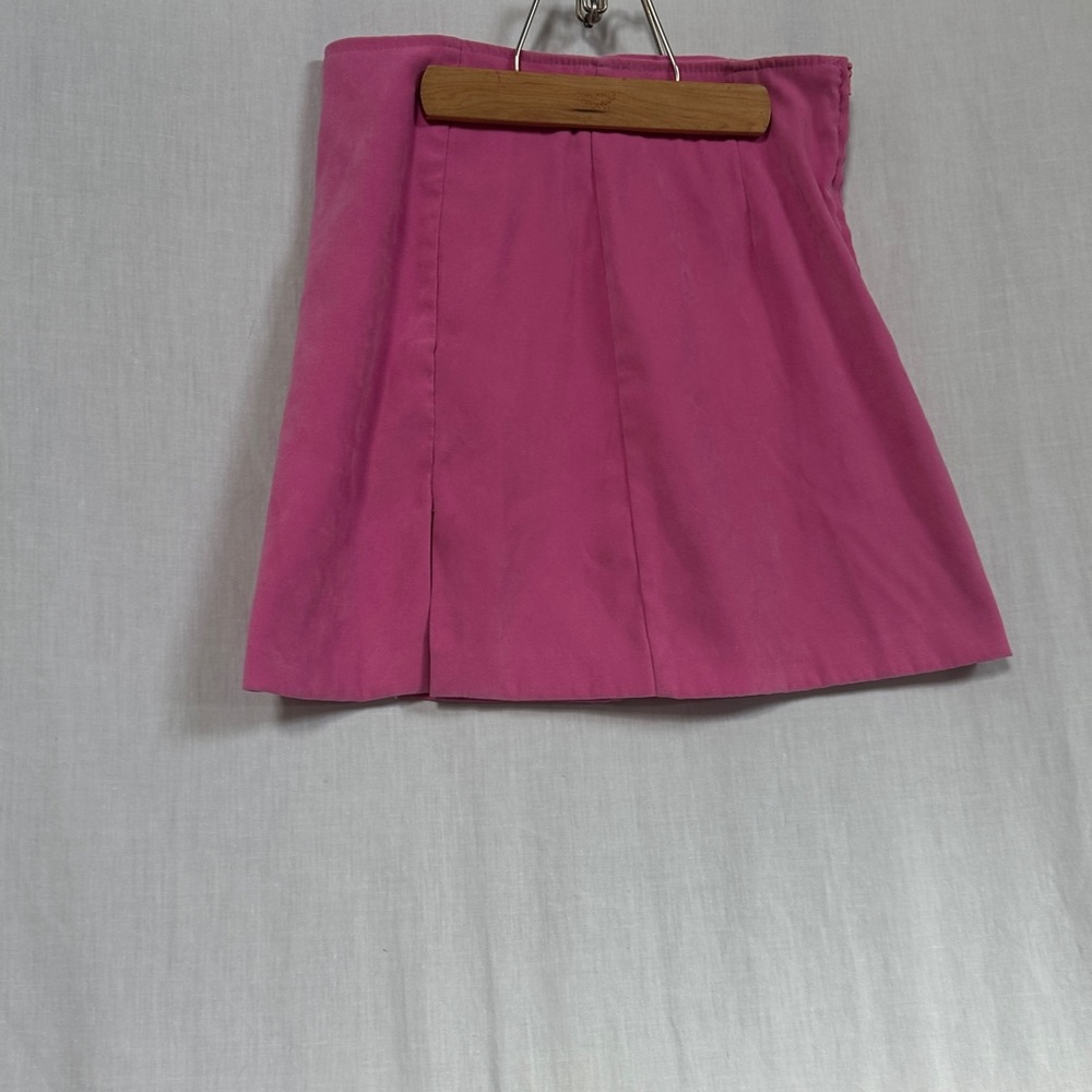 Pink skirt with front slit on right leg Size 5